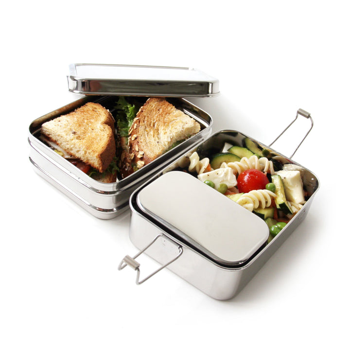 Stainless Steel Nesting Bento Set - Three-in-One