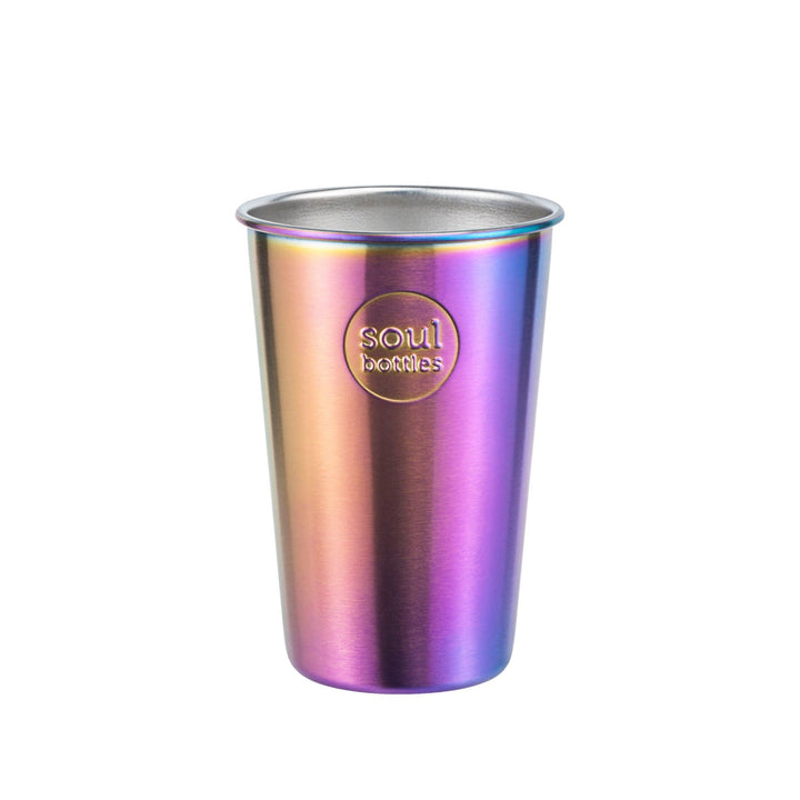 Stainless Steel Reusable Travel Cups - 4-pack