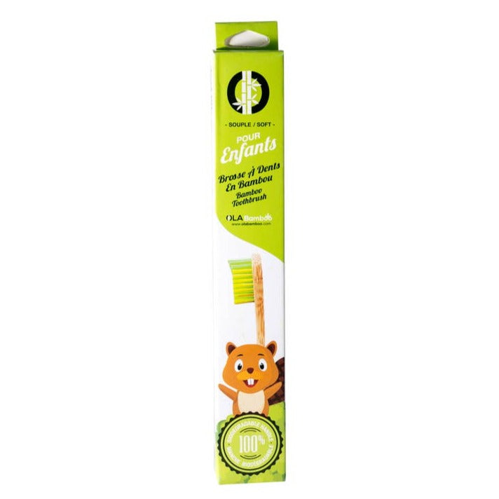 Bamboo Toothbrush for Kids