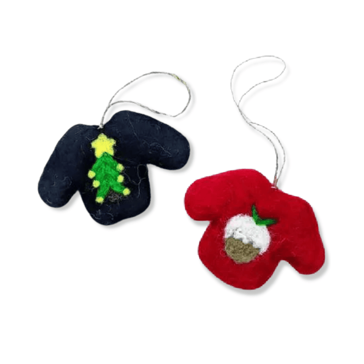 Lucky Sweaters Eco Freshener Ornaments - Set of 2